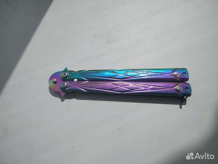 Тренировочный нож бабочка