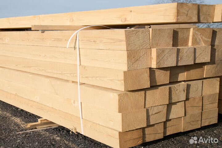 Брус обрезой 200х200х6000