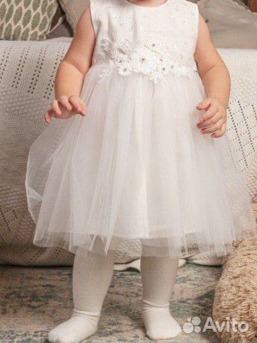 Нарядное платье для девочки 80