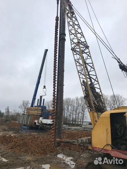 Железобетонные сваи для фундамента