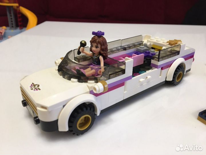 Lego friends лимузин поп звезды
