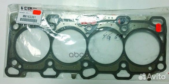 Прокладка головки цилиндров MN163381 mitsubishi