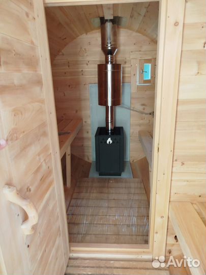 Баня бочка под ключ