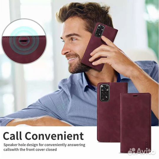 Чехол книжка на xiaomi redmi note 8t