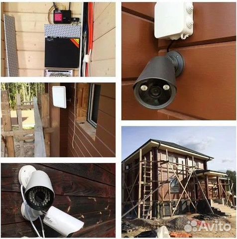 Комплект камер видеонаблюдения
