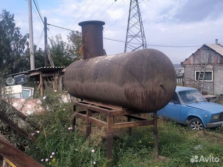 Бочка металлическая 3000 литров