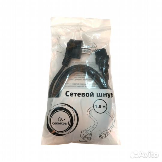 Кабель питания Gembird/Cablexpert (PC-186) 1.8м