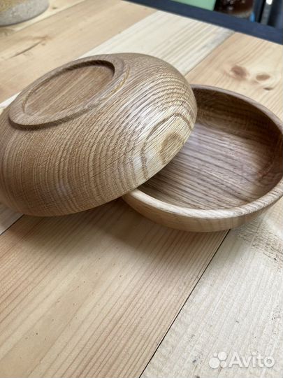 Тарелочки из дерева