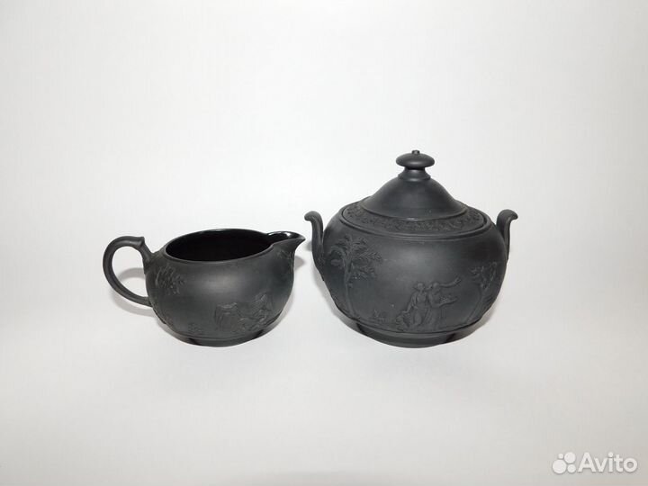 Wedgwood Старинные молочник и сахарница Англия