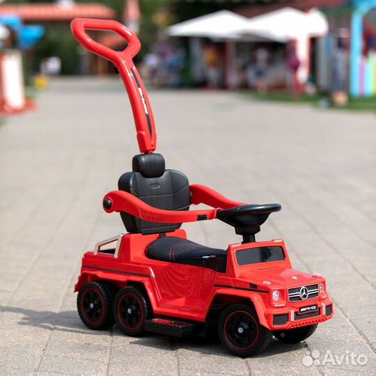 Детская каталка-электромобиль RiverToys Mercedes-B