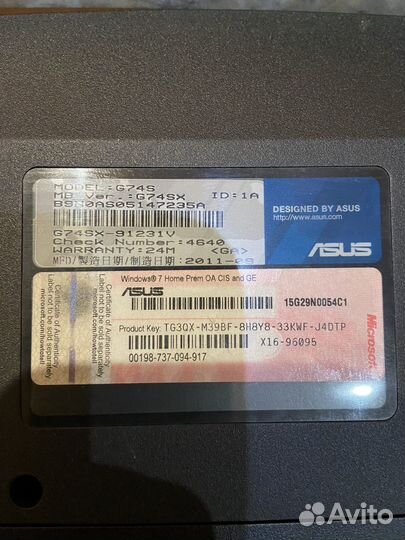 Asus 3 ноутбука, на запчасти