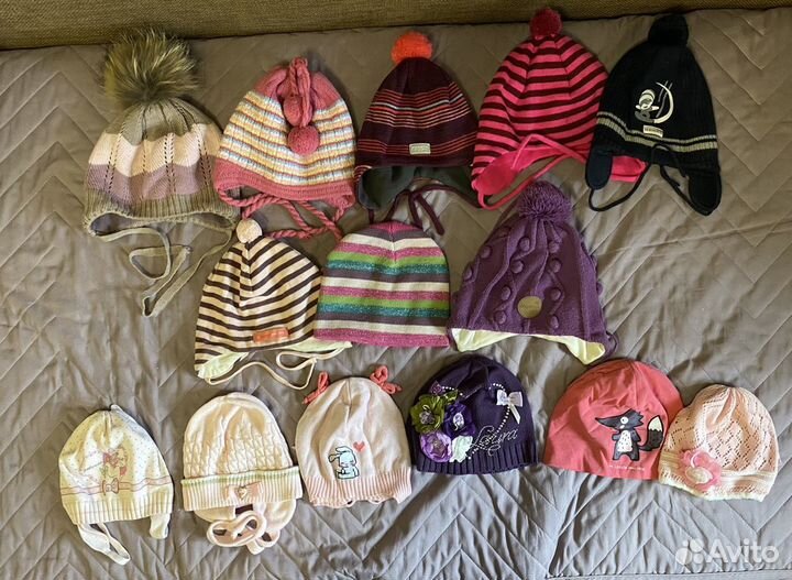 Шапки на все сезоны 46-48, 50-52