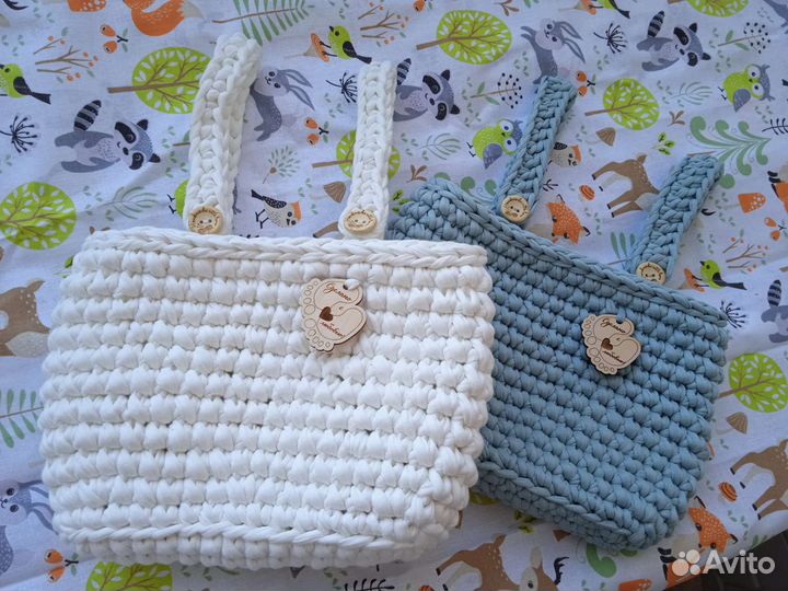 Подвесная корзинка (кармашек) на кроватку