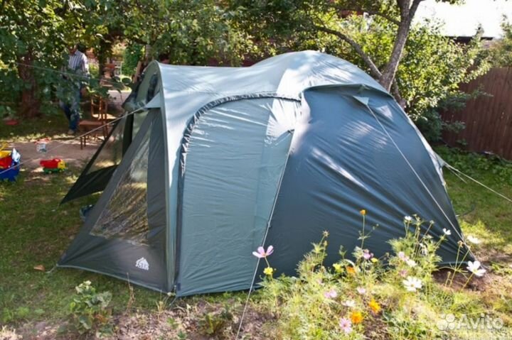 Палатка туристическая 4 местная бу