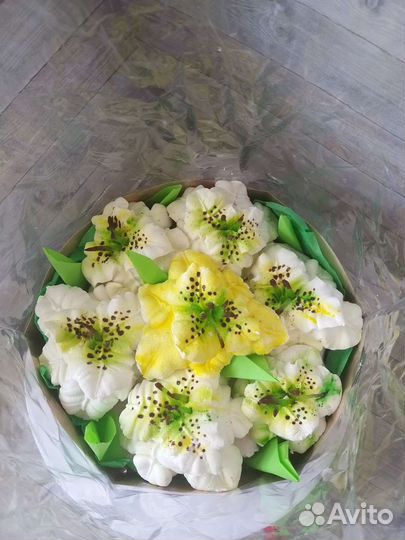 Зефирные букеты на заказ