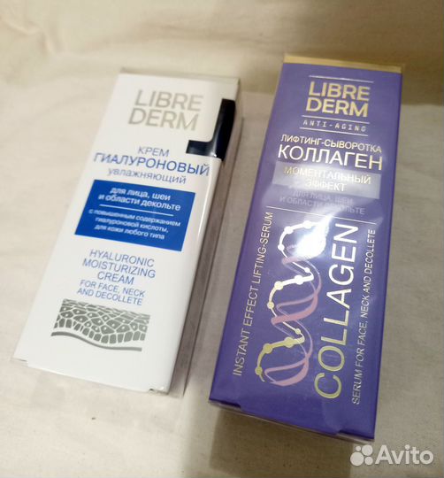 Librederm Лифтинг-сыворотка, крем гиалуроновый