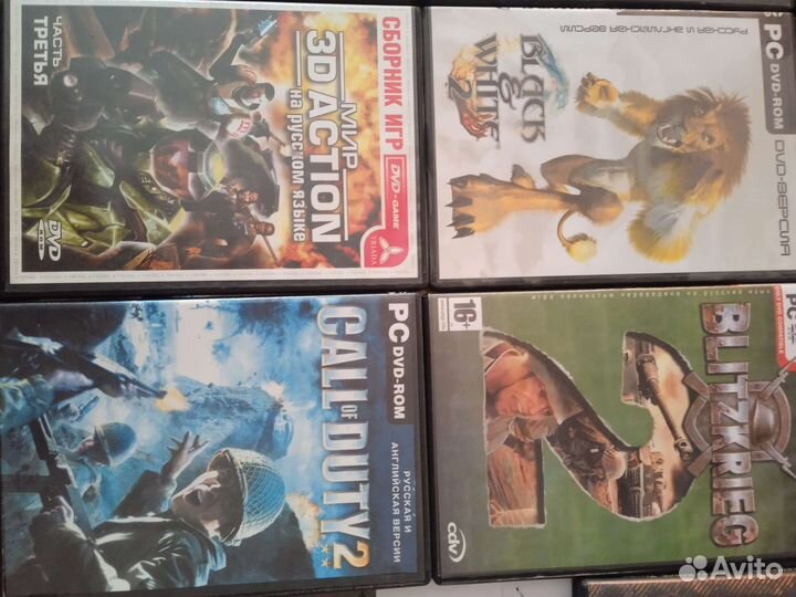 Компьютерные игры (DVD диски)