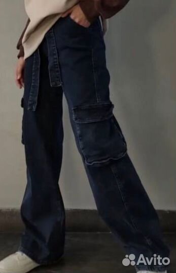 Джинсы карго