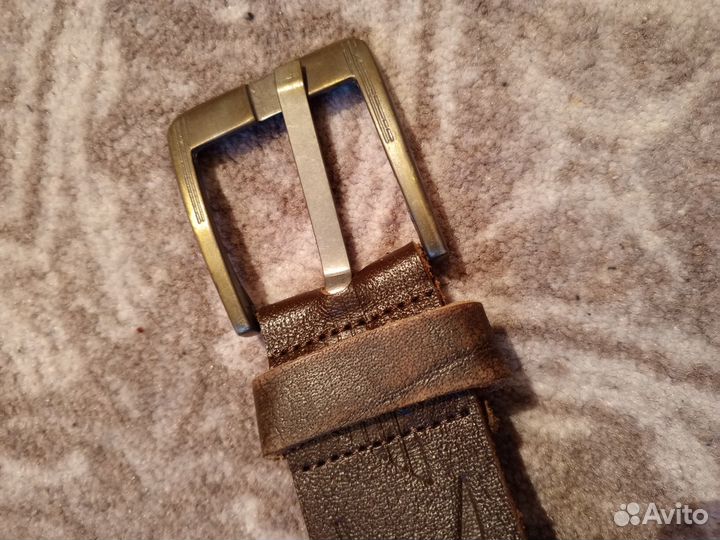 Ремень кожаный ширина 4.3см