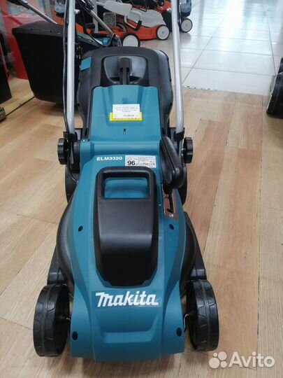 Электрическая газонокосилка makita ELM3320