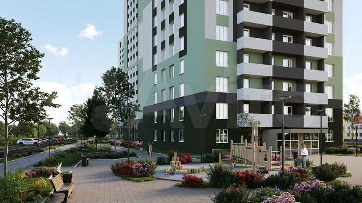 3-к. квартира, 67,5 м², 10/16 эт.