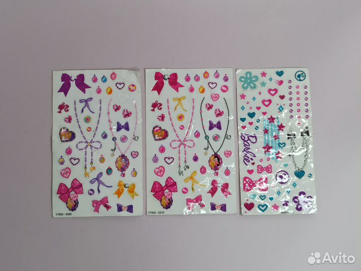 Набор наклеек Barbie