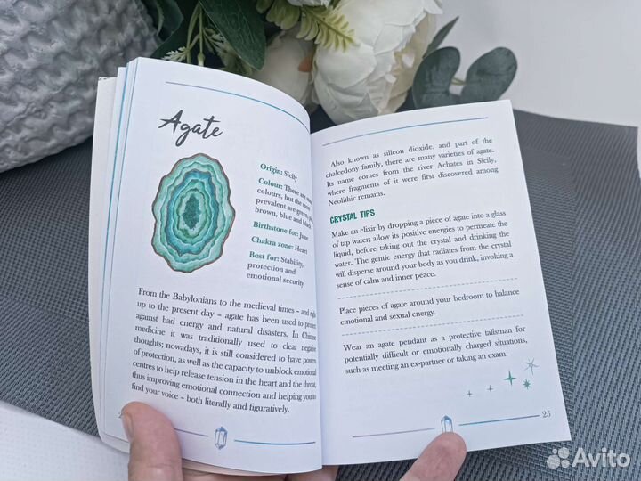 Книга Кристаллы Астрид Карвел на английском