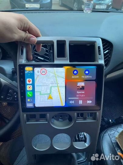 Магнитола на LADA Priora 9 дюймов android 10