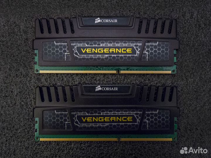 DDR3 2x4gb 1600mhz 1rank CL9-9-9-24 Vengeance