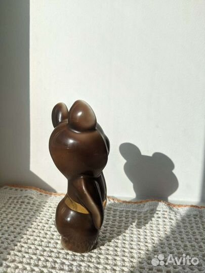 Олимпийский мишка статуэтка фарфоровая