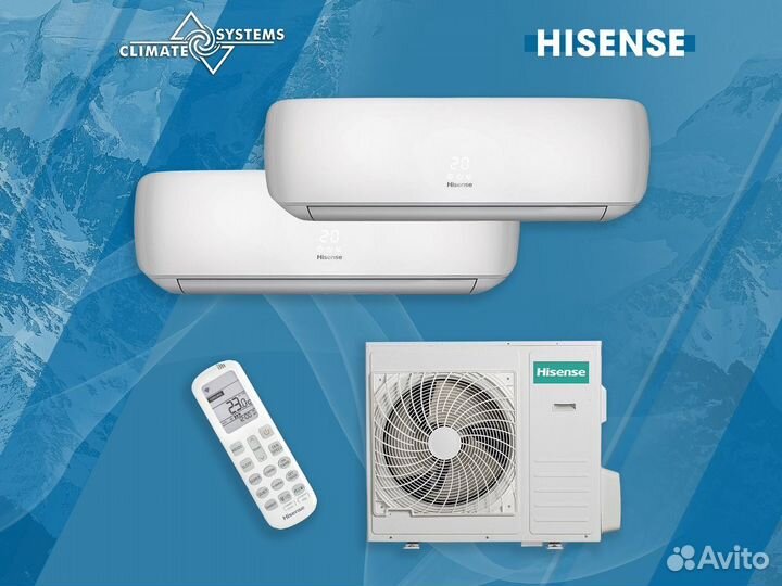 Мульти сплит система Hisense AMW2-14u4sre 09х2