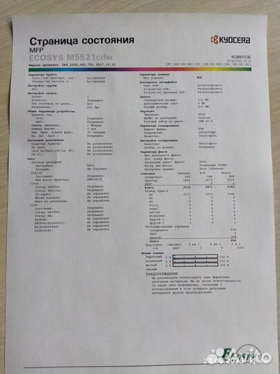 Мфу kyocera m5521cdw