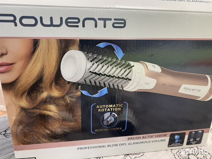 Фен щетка rowenta brush activ