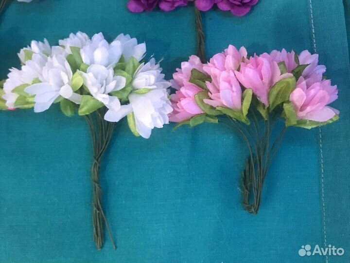 Букетики для поделок