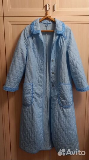 Винтажный женский халат р.44