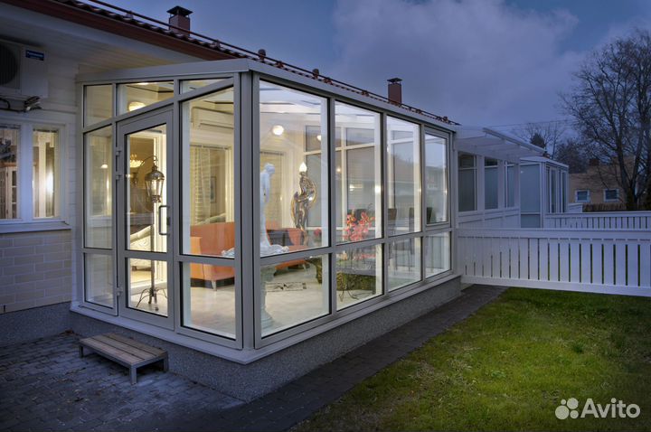 Алюминиевые окна от производителя