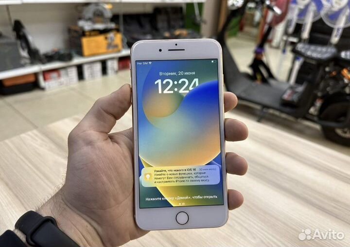 iPhone 8 plus 128gb акб-92 Отличное Состояние