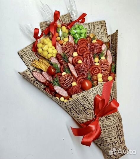 Съедобные букеты для мужчин