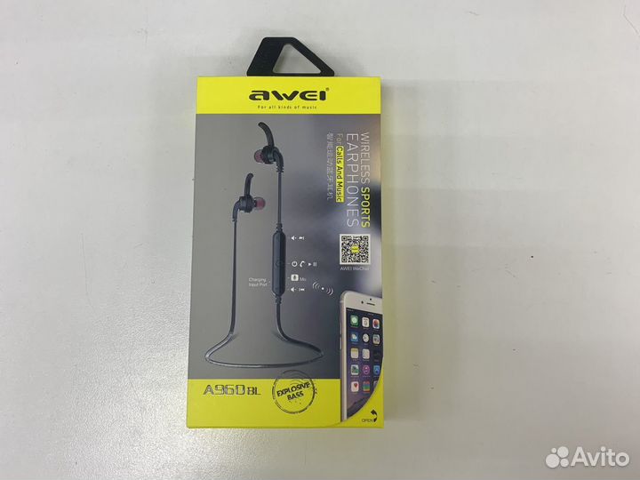 Блютуз наушники Awei A960bl