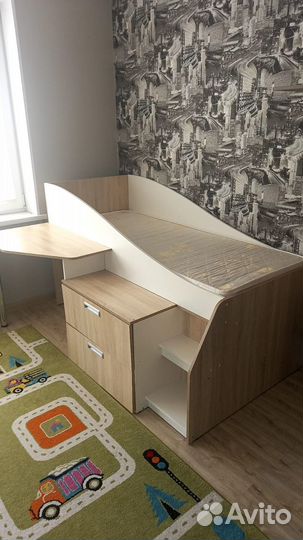 Детская кровать от 3 лет с бортиками бу