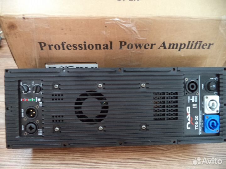 Новый усилитель для активных сабвуферов-2200Вт