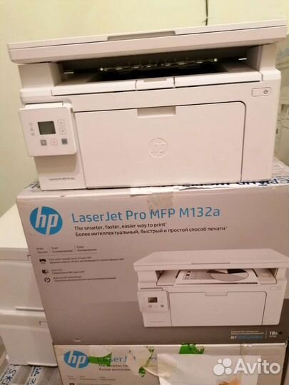 Мфу нр 132а, б/у есть 1 шт полный комплект
