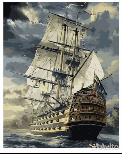 Алмазная вышивка, гравюра, картина по номерам