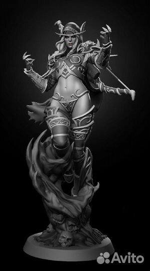 Фигурка Леди Сильвана Ветрокрылая WoW