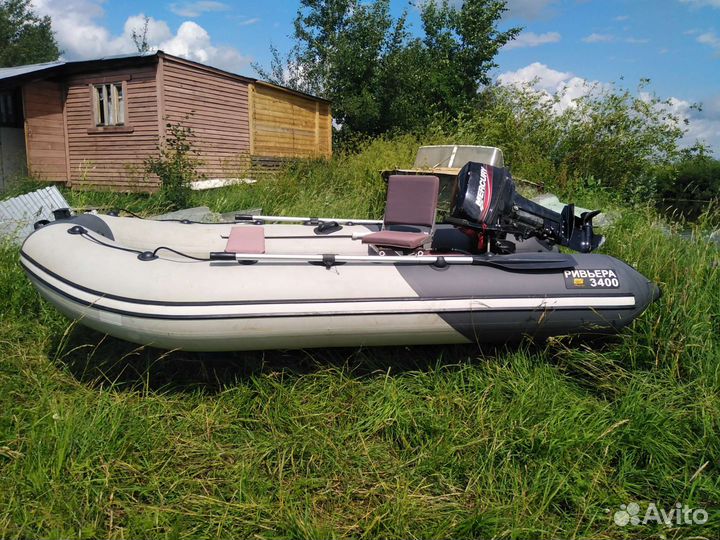 Лодка пвх ривьера 3400 ск