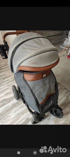 Коляска 2 в 1 camarelo cone