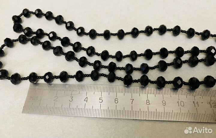 Бусы ювелирное стекло винтаж СССР