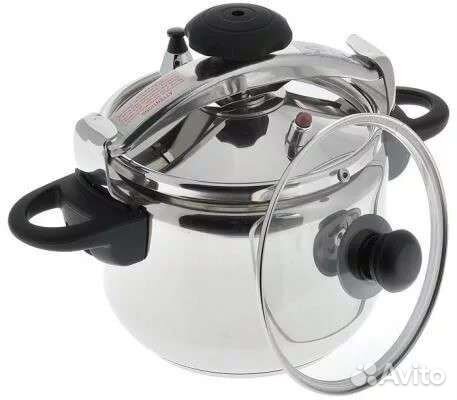 Скороварка из нержавеющей стали на 9 литров новая