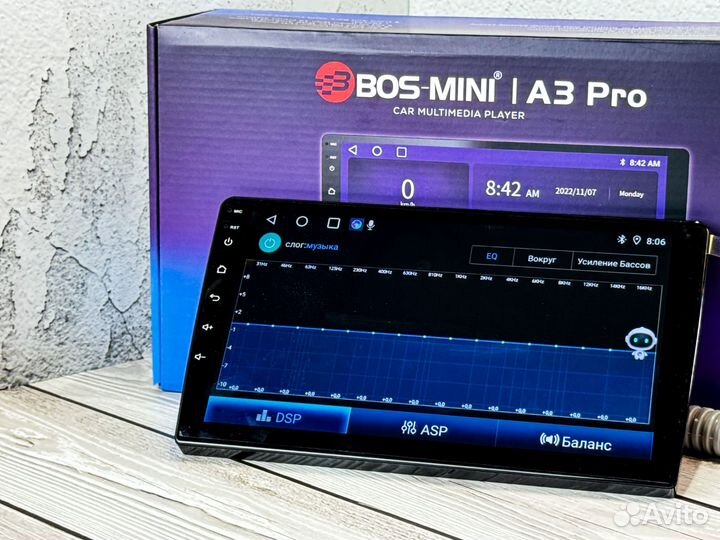 Магнитола Android bos mini a3pro с carplay