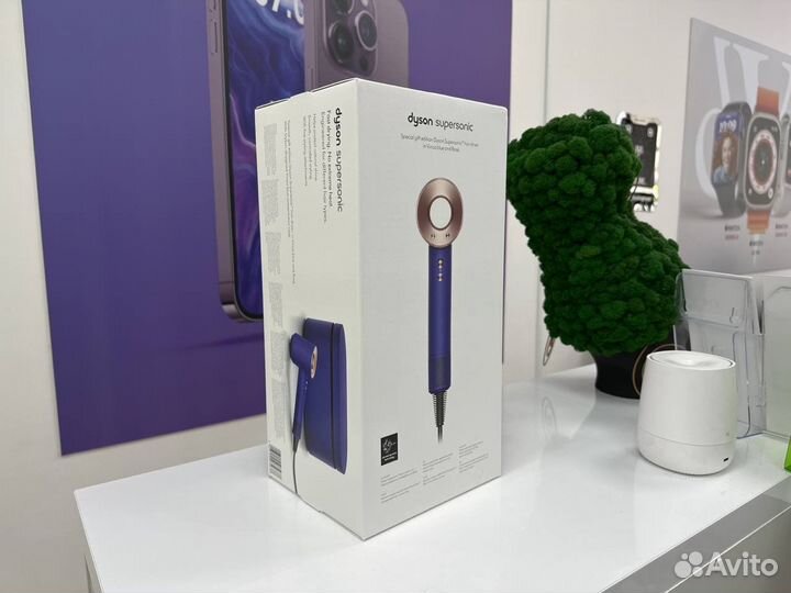 Фен Dyson Supersonic HD07 (Яркий Синий) NEW